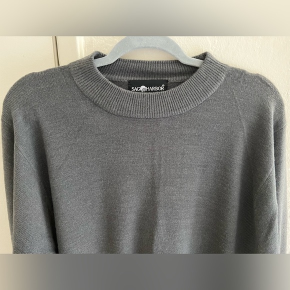 Sag Harbor XL Women’s Grey Long Sleeve Sweater - Picture 2 of 10